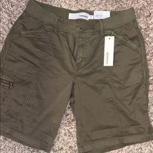 Green shorts NWT